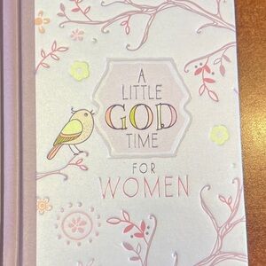 A Little God Time for Women — Pink Floral Devotional